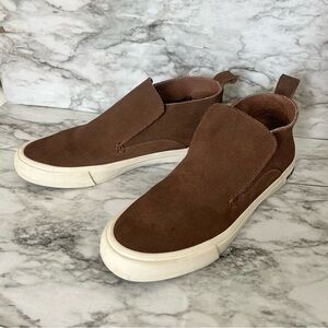 SeaVees | men’s size 10 brown suede Huntington Middie slip-on sneakers